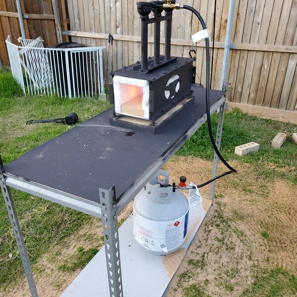 Diamondback Ironworks Series 1 Three Burner Gas Forge Blacksmith ...