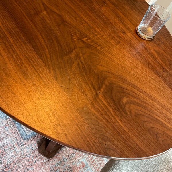 The Quinn Oval Dining Table: Heirloom Quality Solid Wood Table - Etsy