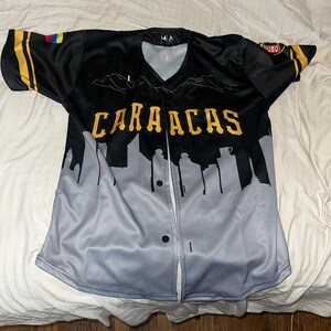 Cardenales Lara Baseball Jersey, Venezuela Flannel - Etsy