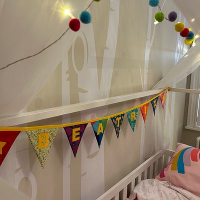 Personalised Embroidered Message Quilt - Etsy