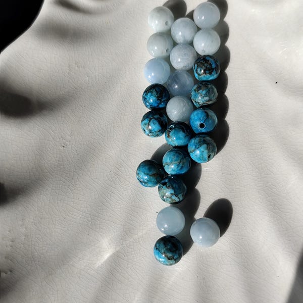 Lot de perles pour créations bijoux loisirs créatifs - Loisirs créatifs