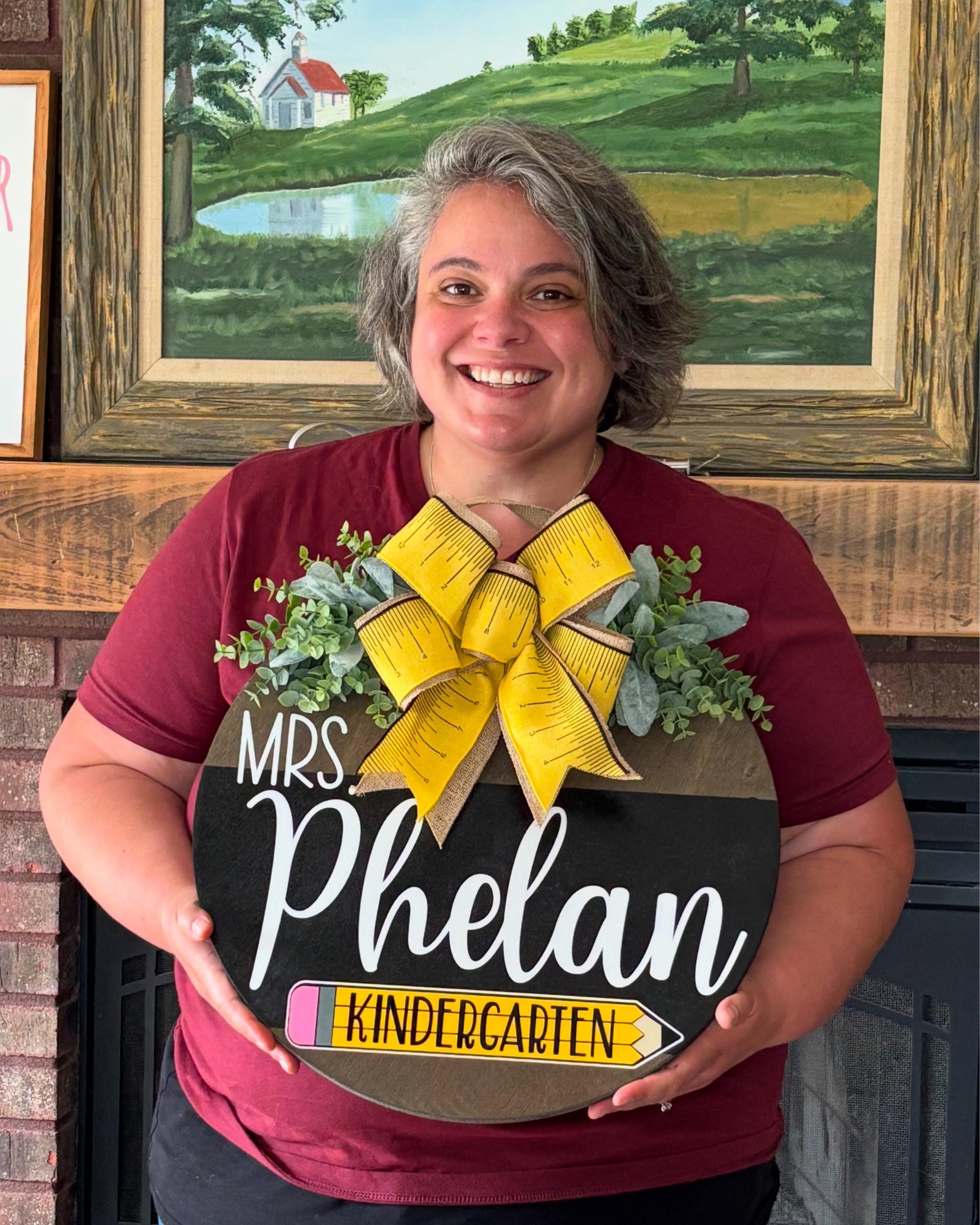 Teacher Door | Teacher Door Sign | Teacher Name | Classroom Sign | Teacher Gift | Teacher Appreciation | Welcome To Our Classroom |Classroom