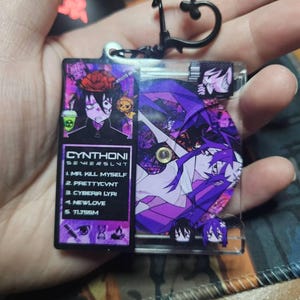 在庫限り | Sewerslvt / Cynthoni CDスピナーキーホルダー - Etsy 日本