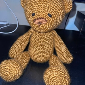 Classic Teddy Bear Free Crochet Pattern • Spin a Yarn Crochet