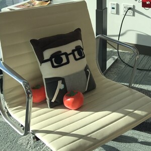 Political Caricature Novelty Throw Pillow main image 1