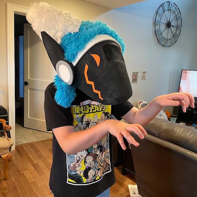 Traditional Protogen Fursuit Head