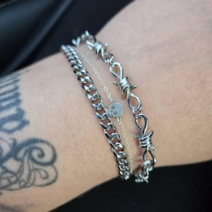 Customer photo, Skull Bracelet