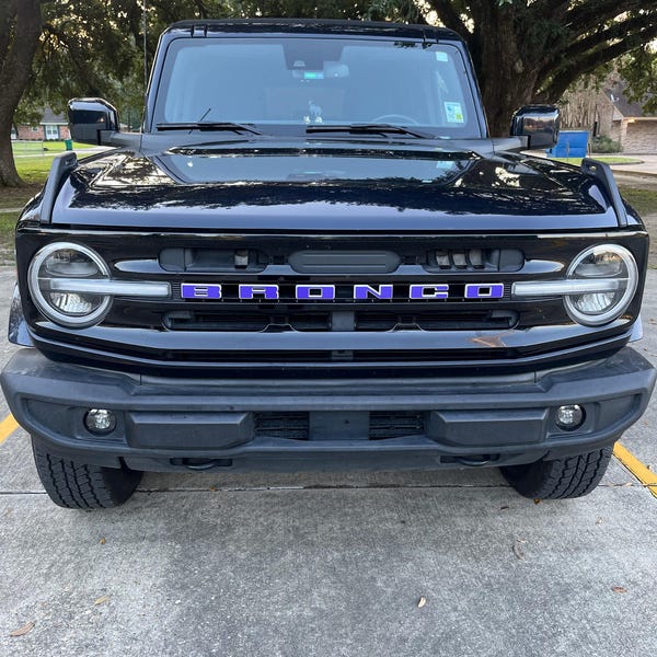 2024-2025 Ford Ranger Raptor Grill Letters Outlines - Vinyl Decals ...