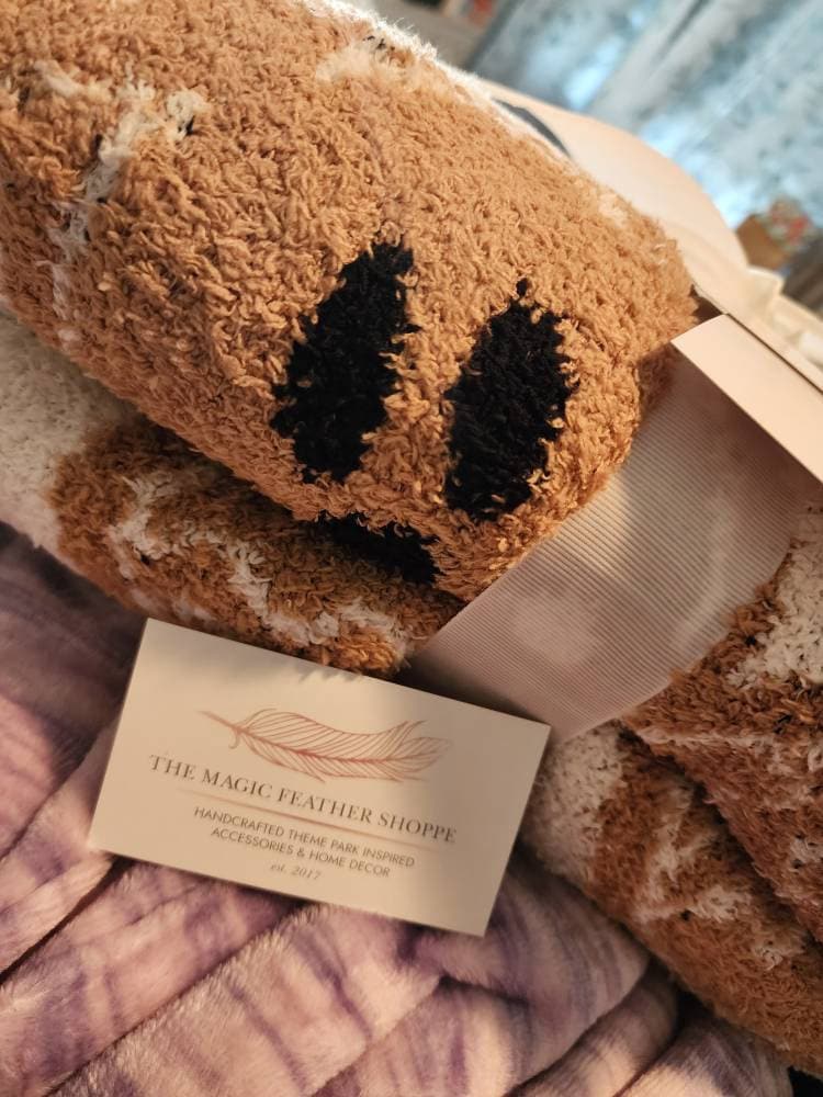 Ready To Ship: Magic Dreams Christmas Gingerbread Mouse Fuzzy Blanket | Holiday Soft Cozy Winter Throw | 60x70 | 100% Polyester Microfiber