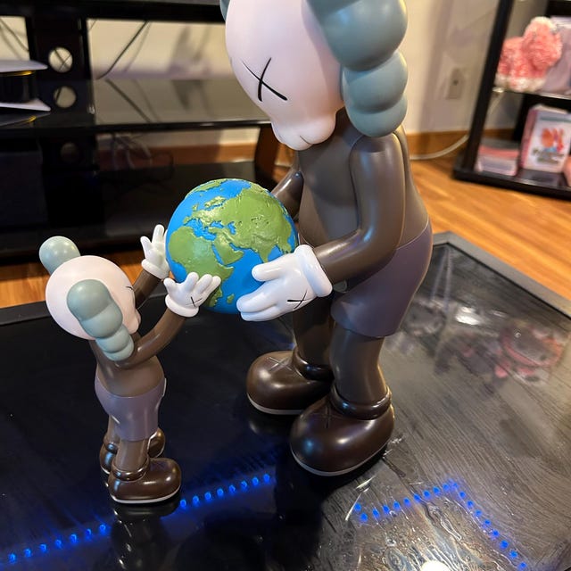 KAWS THE PROMISE Vinyl Figure Brown - US
