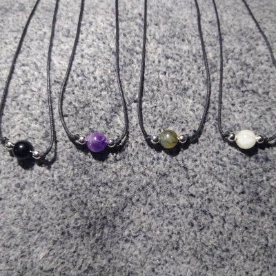 TWO Crystal Chokers for 18 Dollars Healing Crystal Choker Necklaces ...