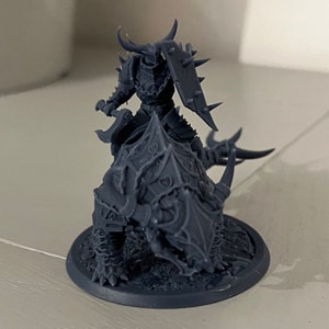 Figurine Grimdark Tyran Mawcoil Massive - Modèle Détaillé Pour Pathfinder, D&D 5e Et JDR, Kit à Peindre