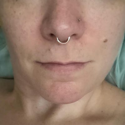 Gold Septum Clicker Gold Septum Ring Septum Jewelry Thick Septum