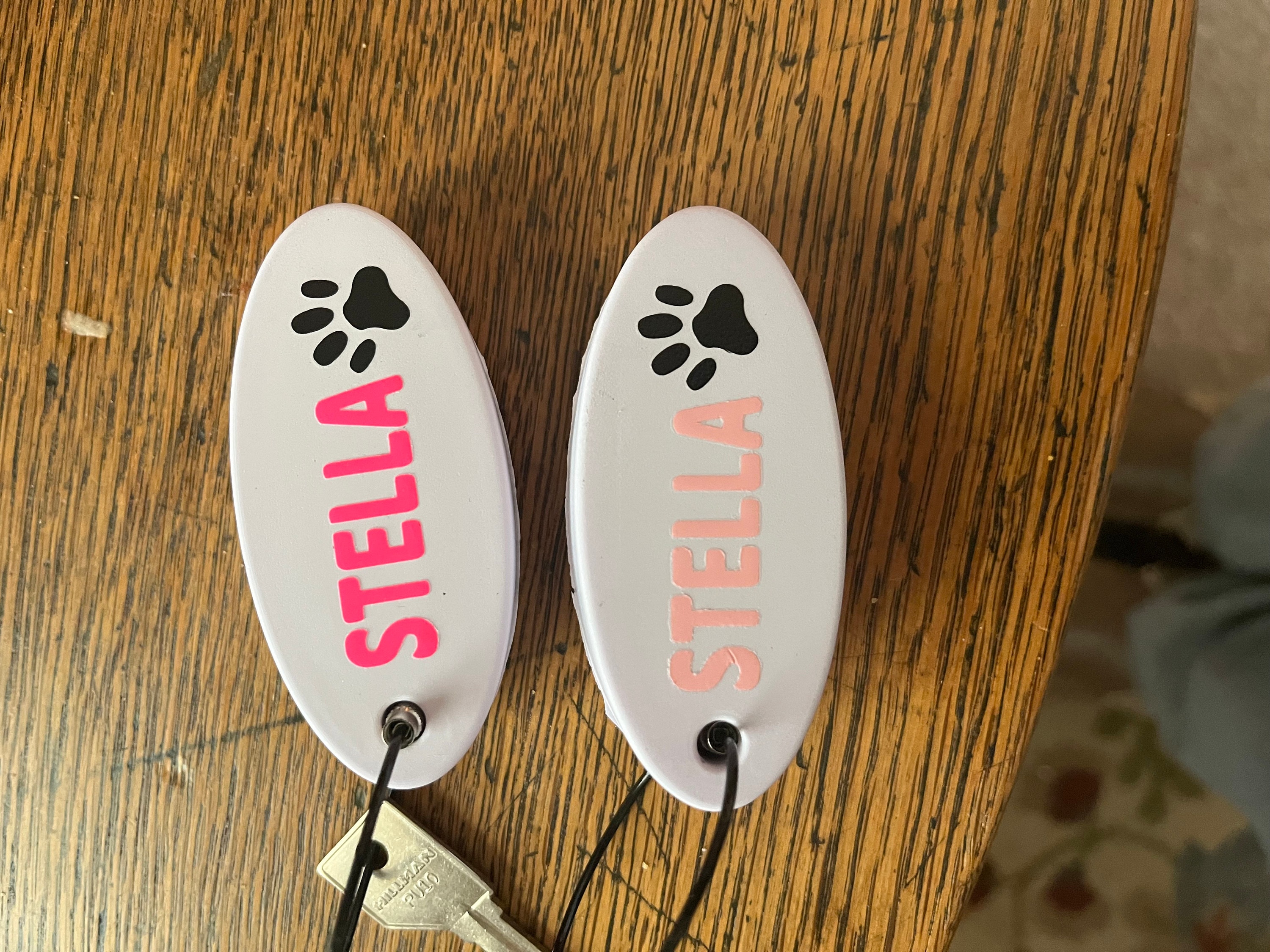Personalized Floating Boat Keychain, Pool, Kayak, Watersports, Beach House, RV, Fishing, Surfing, Jetski, Pontoon Boat - Glows and Floats!