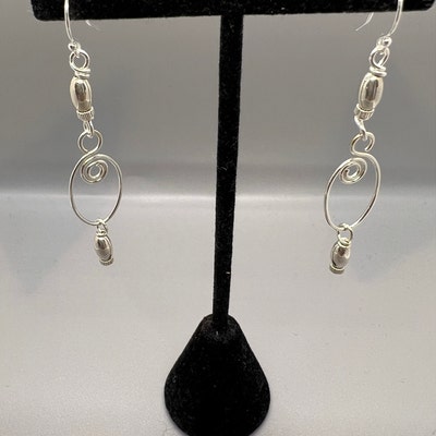 Sterling Silver Handmade Earring Components, Sterling Silver Findings ...