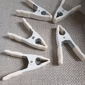 White 4" Wedding Dress Clamps, Fitting Clip, Bridal Clips, Seamstress Clips,  Mannequin Clips,tie Back Clips, Alligator Clips, Clamp Clip - Etsy