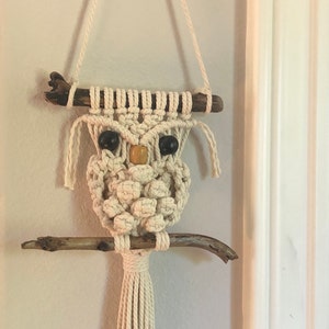 Macrame Owl Tutorial Learn to Macrame Adorable Owl Pattern - Etsy