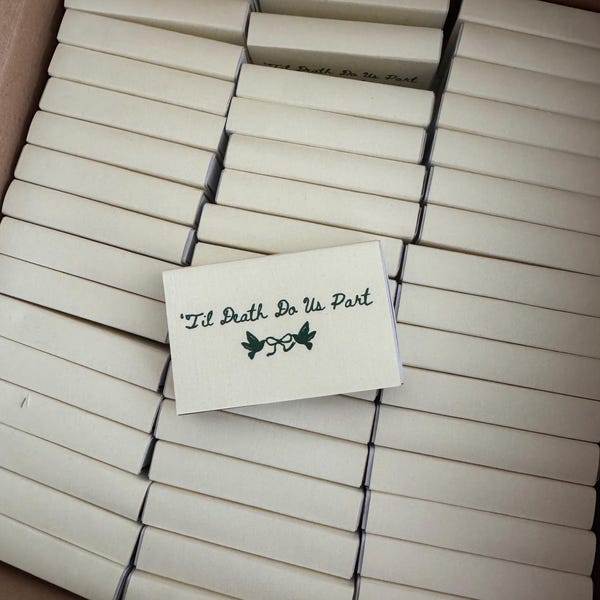 Tropical Palm Tree Matchbox - Wedding Favor Matches, Wedding Decor ...