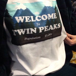 welcome to twin peaks t shirt