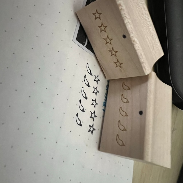 Rubber Stamp - 5 Star Rating - Book + Planner Stamp — Modern Maker