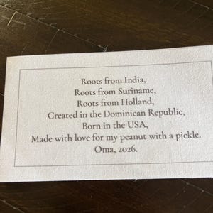 Etsy-koper heeft een foto van de aankoop toegevoegd