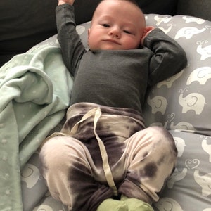 Kyte Baby Ribbed Headwrap In Blush Blush / 1-4t - Foto 10