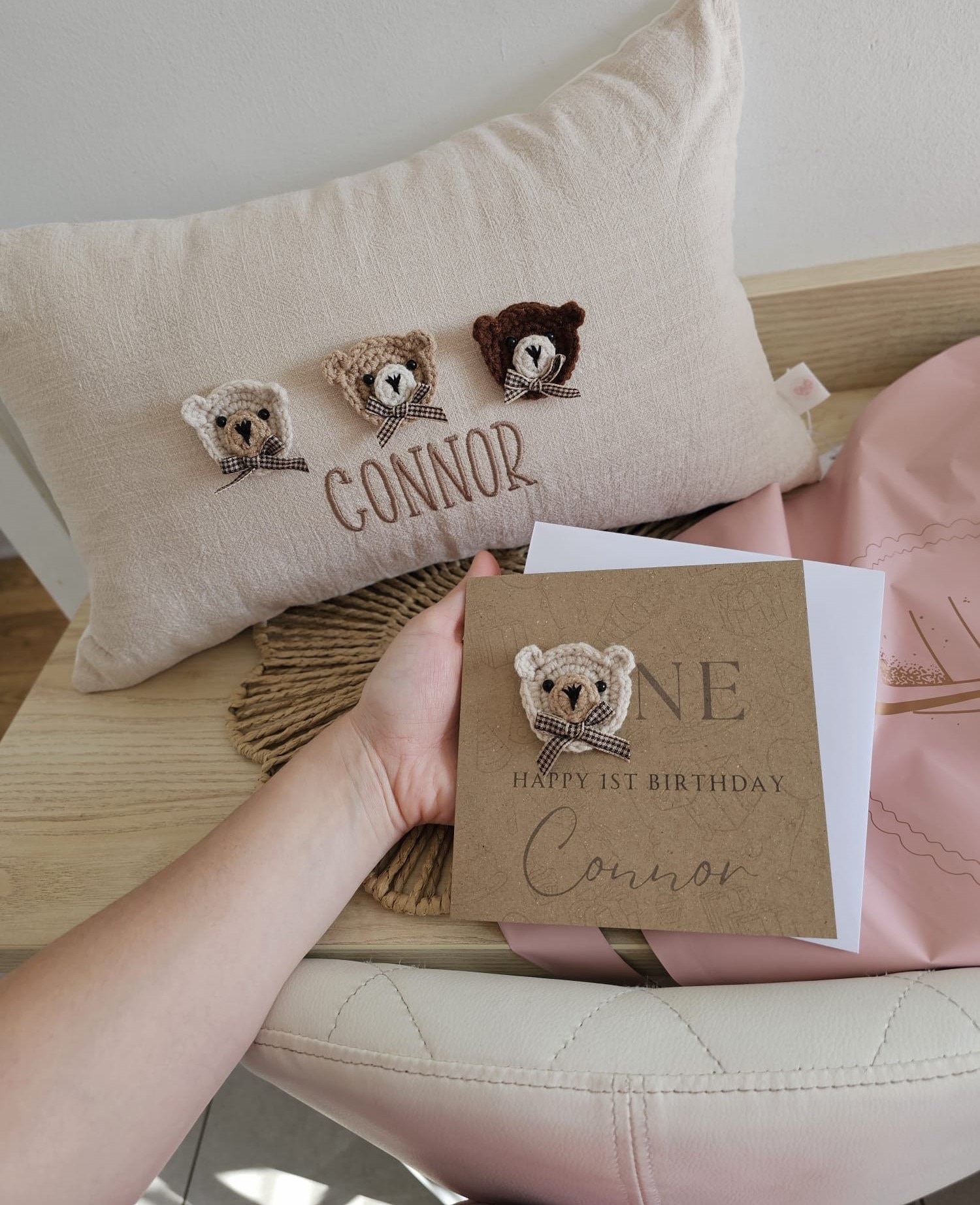 Personalised Baby Cushions, Baby Nursery Gifts, Baby Shower Gifts, Birth Announcements, Neutral Nursery Decor, Baby Boy Gift, Cot Bed Pillow