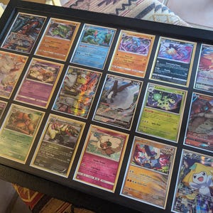 遊戯王・ポケモン・MTG トレーディングカードセット 18枚のトレーディングカードフレーム（オプションのUV保護付き）MTG