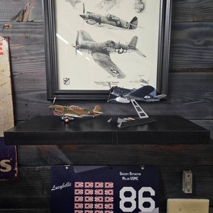 F4U Corsair Black Sheep Squadron Pappy Boyington Aircraft Nose Art ...