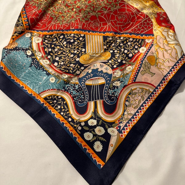 Mulberry Silk Velvet Textured Scarf