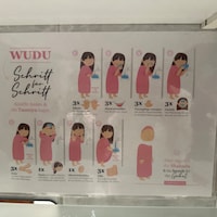 Wudu - A4-Poster - Schritt für Schritt Anleitung zum Erlernen der ...