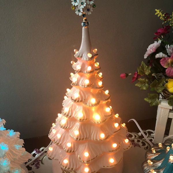 Christmas Acrylic Flower Lights for Ceramic Trees - Etsy