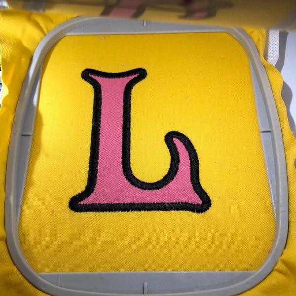 Blake Applique Monogram Set – Uppercase Letters - 2″ 3″ 4″ - Machine ...