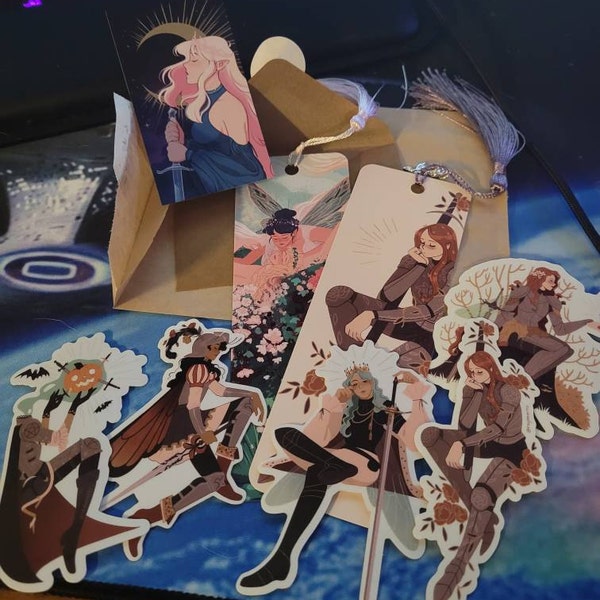 Lady Knight Glossy Vinyl Stickers: Waterproof Laptop Decals - Etsy