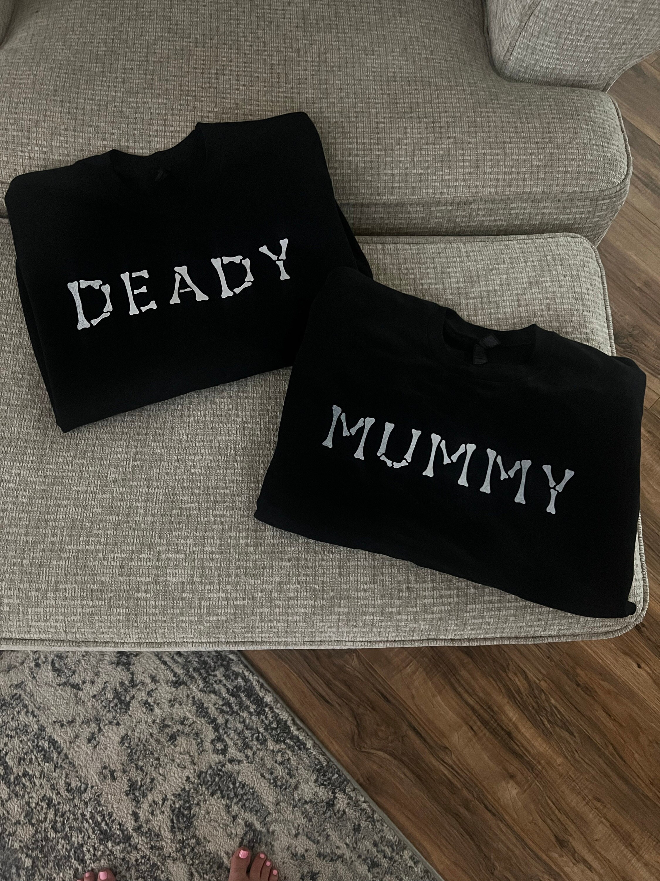 Halloween Couple Sweatshirts, Matching Halloween Family shirts, Mom Dad Baby Toddler Shirt, Kid Halloween Party Shirt, group halloween shirt