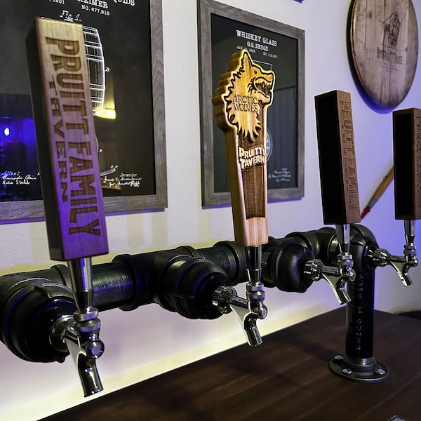 Personalized Beer Tap Pull Handles - Etsy