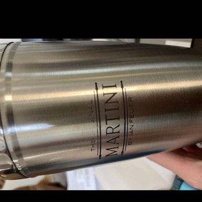 Engraved Stainless Steel Flask 12oz Personalized With Text of Your Choice Ideal Gift for ...