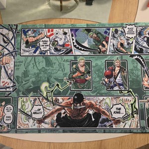 ワンピースTCGカードゲーム ロロノア・ゾロ プレイマット - Etsy 日本