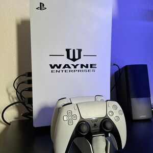 Wayne Enterprises Asset Tags – Vinyl Decal Sticker For Car, Laptop, Window, Tumbler – 2-Pack