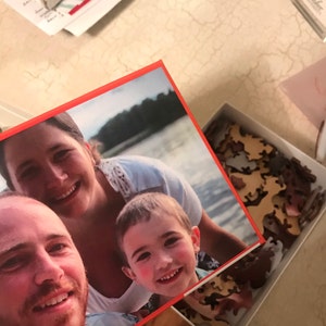 Christie added a photo of their purchase