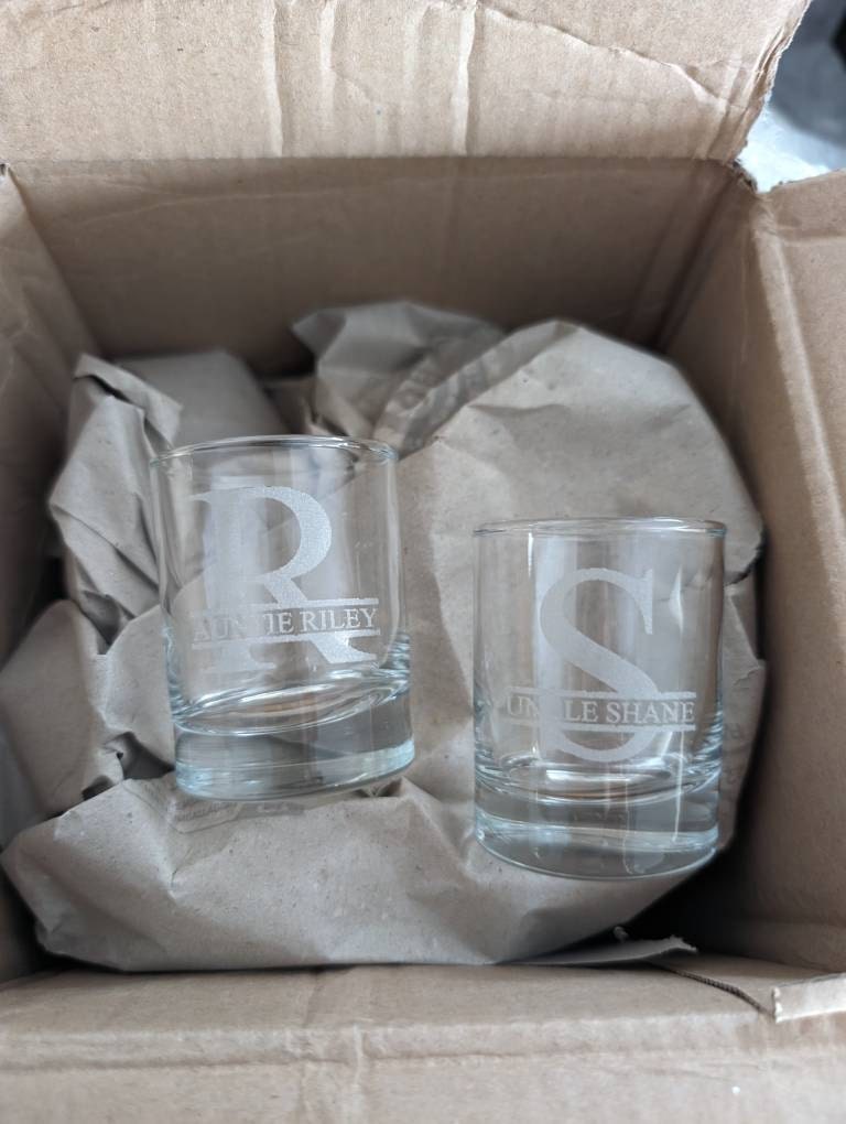Engraved Shot Glass Personalised Shot Glasses Novelty Gift Idea for Birthday Weddings Best Man Groomsman Gift