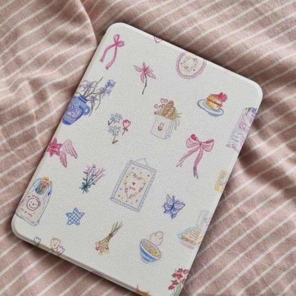 Girly Doodle Kindle Case 12th 2024 All New Kindle Paperwhite Cute Kobo ...