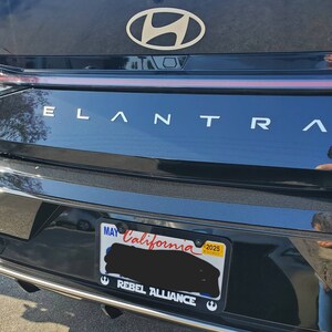 Veteran License Plate Frame U.S. Air Force License Plate Frame - Heavy Duty Steel Tag Border In Black & Gray Heavy Duty License Plate Frame - Foto 2