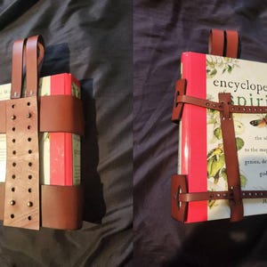 革製ブックホルスター – LARP、魔術、影の書 - Etsy 日本