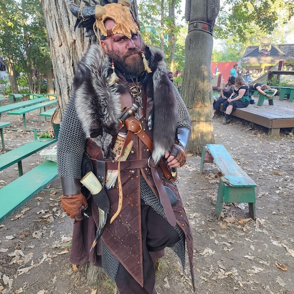 Women Pagan Ritual Headdress Shaman Skull Headpiece Deer Antler Skull ...