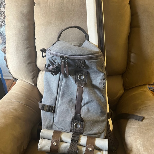Dnd Adventurer's Bag, TTRPG Backpack, Map Tube & Cooler - Etsy