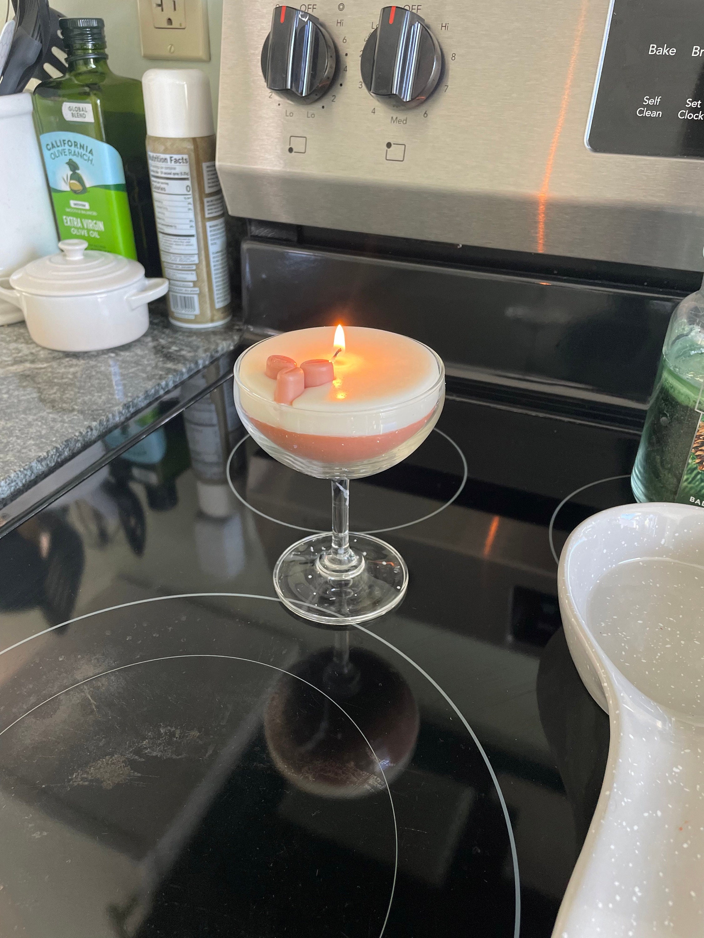 Espresso Martini Candle - Coupe Glass / Coffee Candle / Espresso Martini Lovers / Espresso Lovers