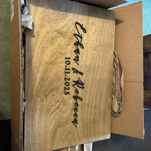 Rebecca added a photo of their purchase