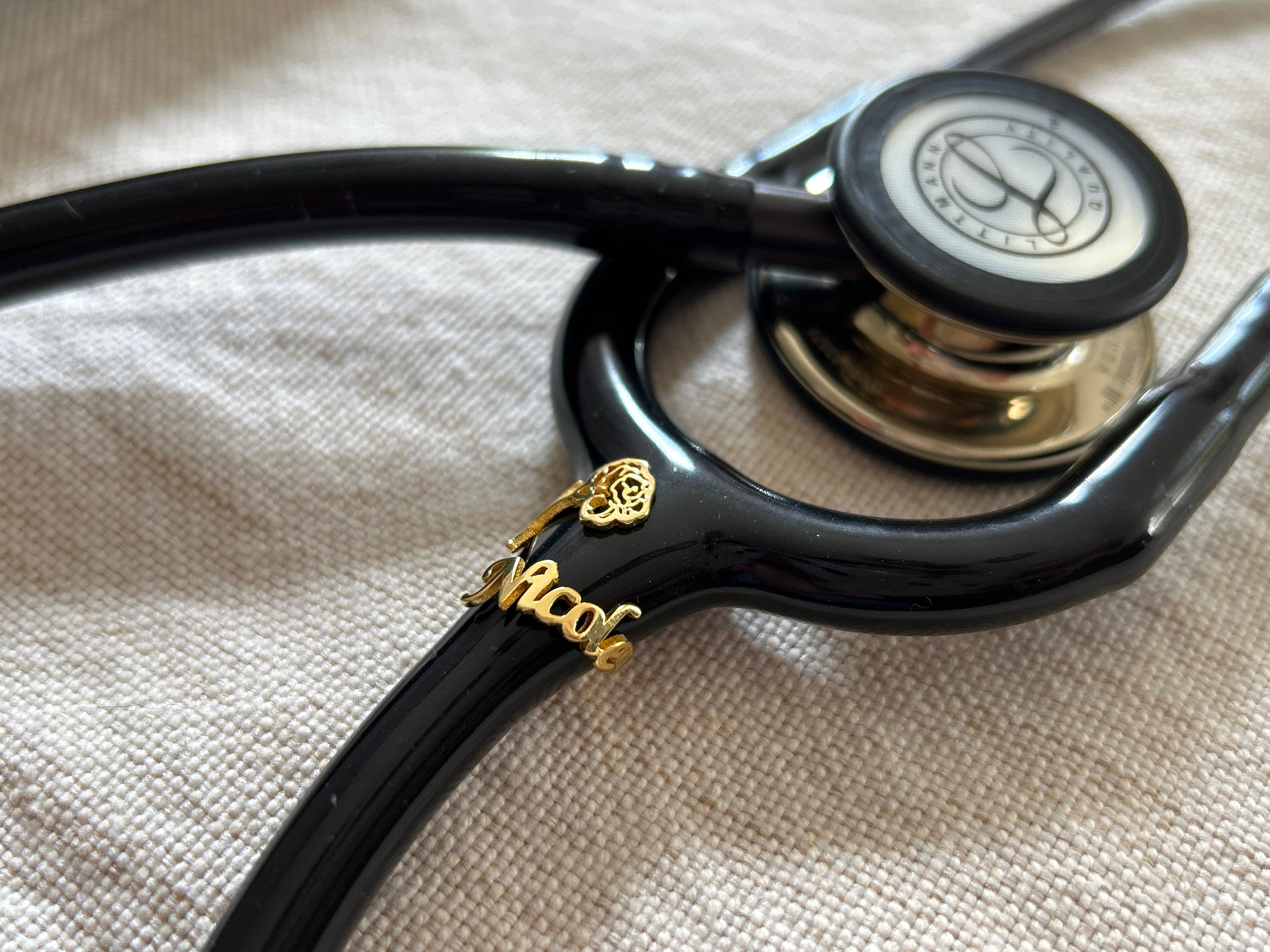 Personalisiertes Stethoskop-Namensschild, Stethoskop-Anhänger, ID-Tag, Krankenschwesterwoche/Abschlussgeschenk für Krankenschwester, Arzt, medizinische Assistentin