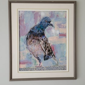 Scruffy Rabbit an Original Acrylic Painting by Canadian Artist Brian ...